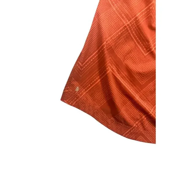 Royal Robbins Spotless Traveler Tank Dress Orange Stretch Lightweight Dress - Picture 10 of 10